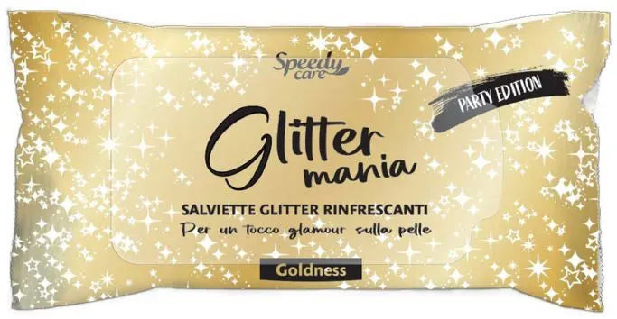 SALVIETTINE GLITTER MANIA VARI COLORI