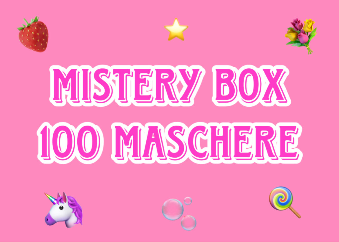 MISTERY BOX 100 MASCHERE