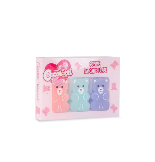 COCCOLOTTI - GOMME DA CANCELLARE 3pz CLASSIC
