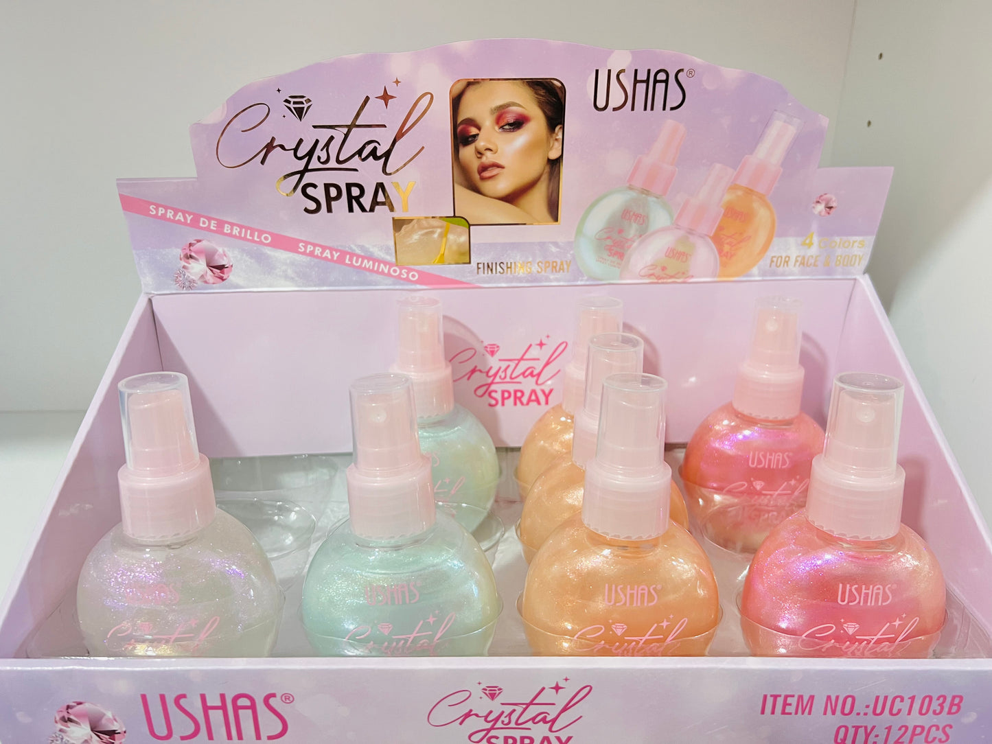 GLITTER SPRAY USHAS