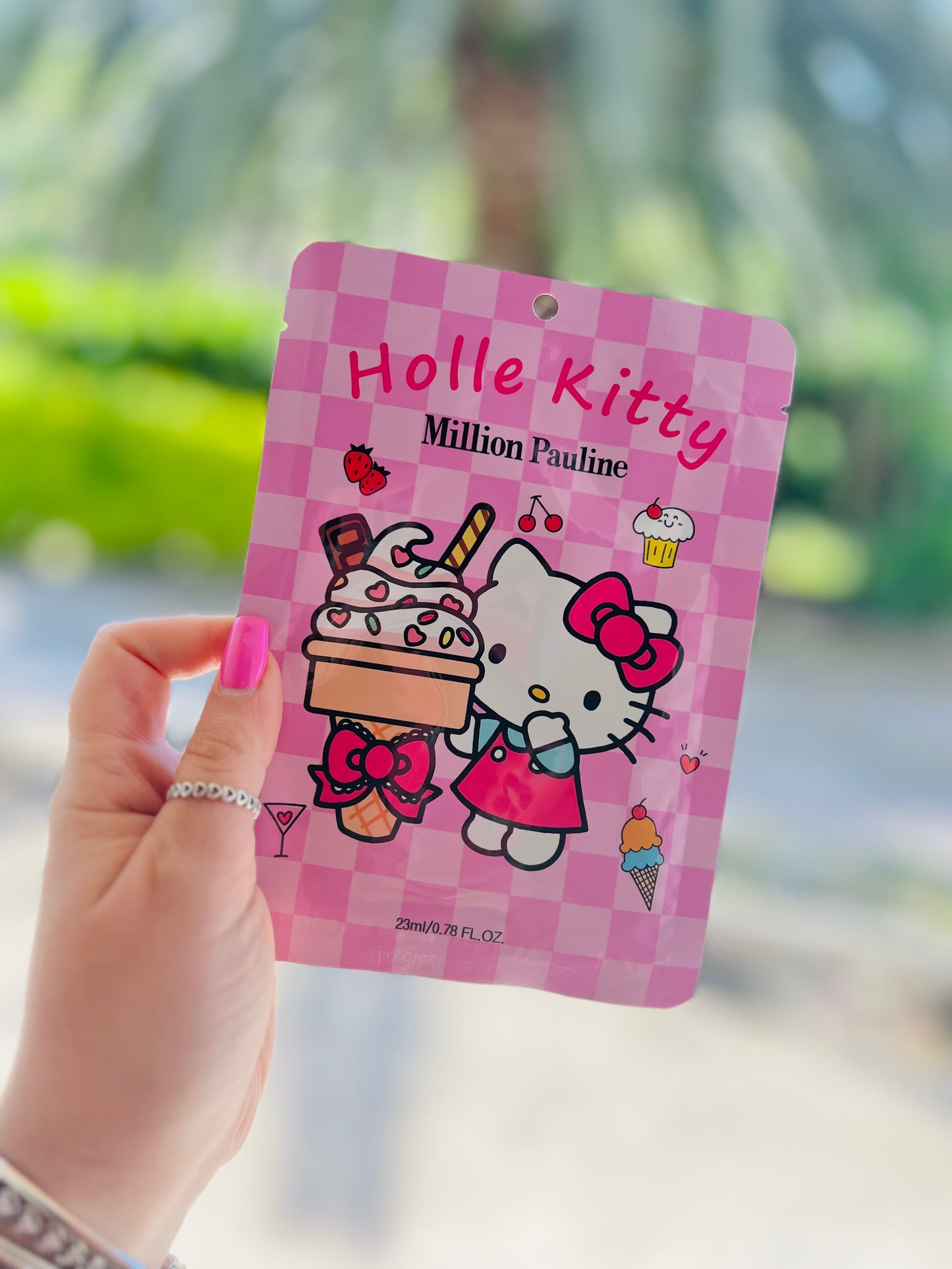 MASCHERA VISO HELLO KITTY CANDY