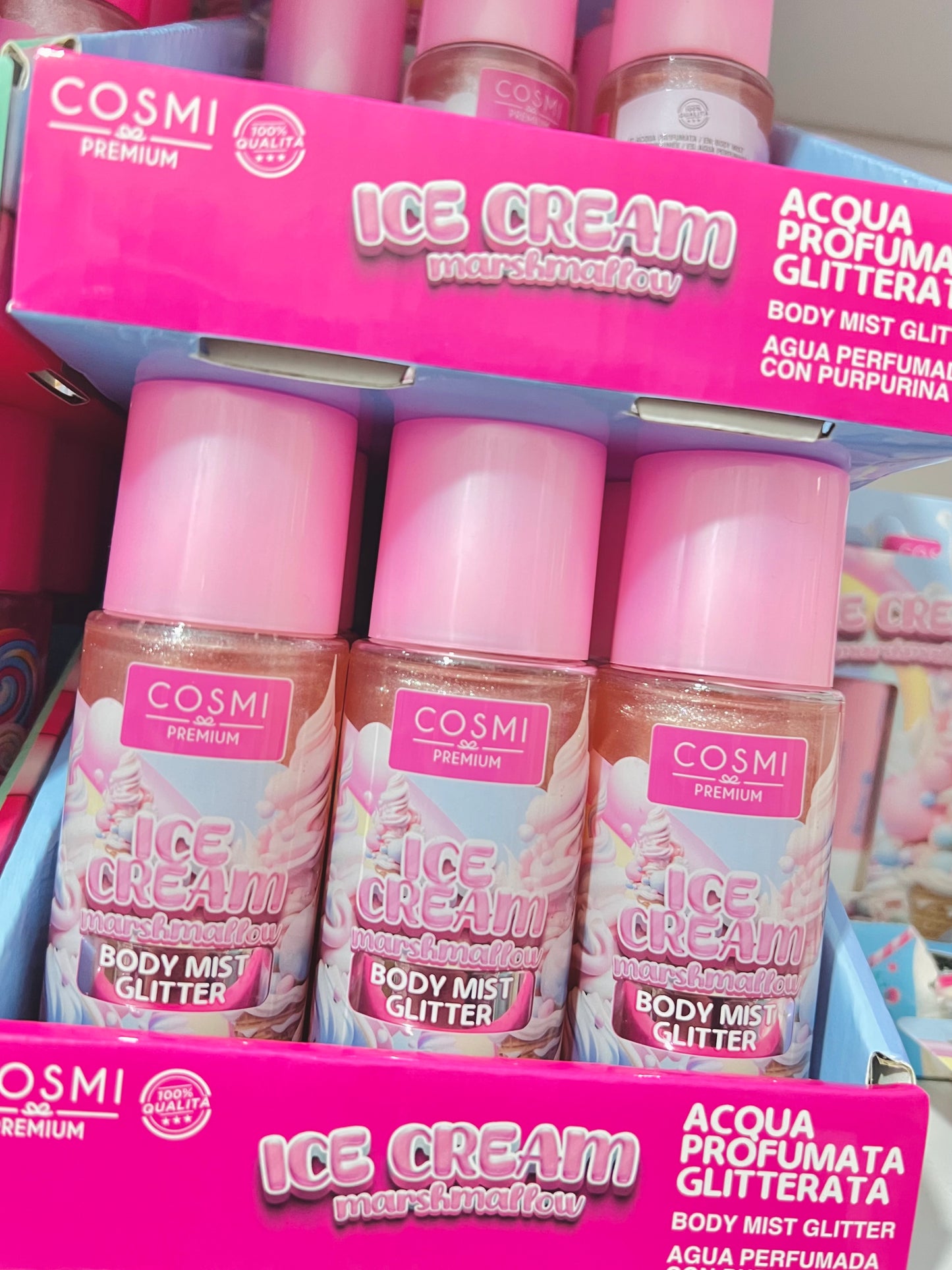 ACQUA PROFUMATA GLITTER ICE CREAM MARSHMALLOW