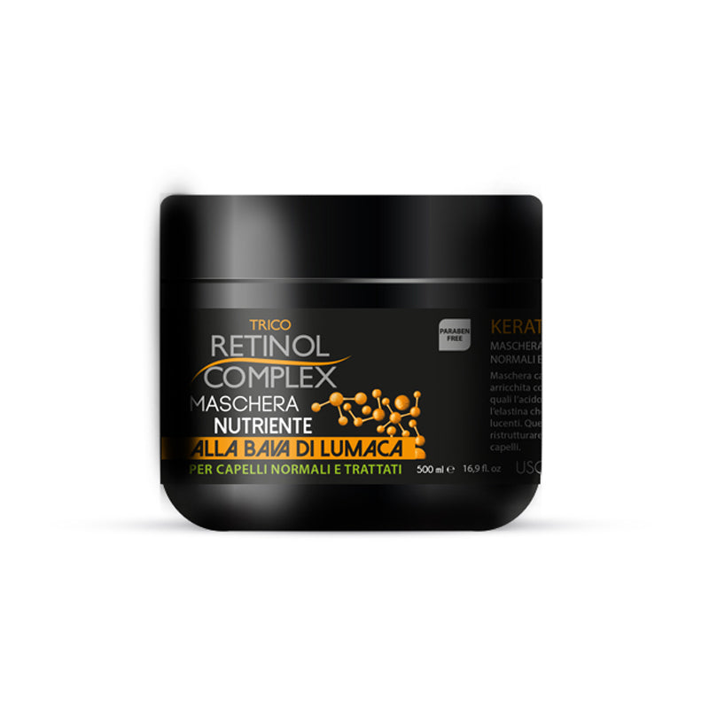 MASCHERA CAPELLI BAVA DI LUMACA PER CAPELI TRATTATI E NORMALI