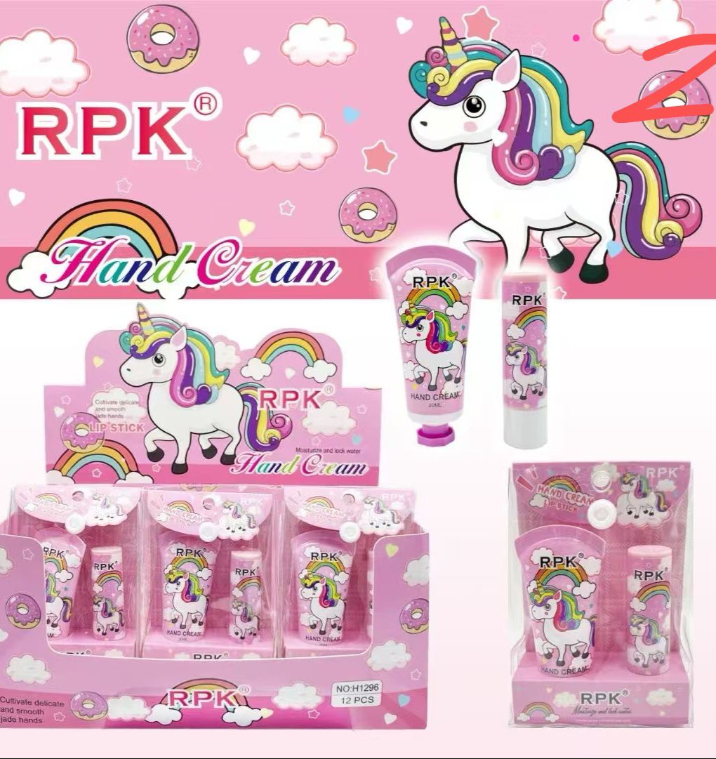 KIT UNICORNO CREMA MANI + LIP BALM