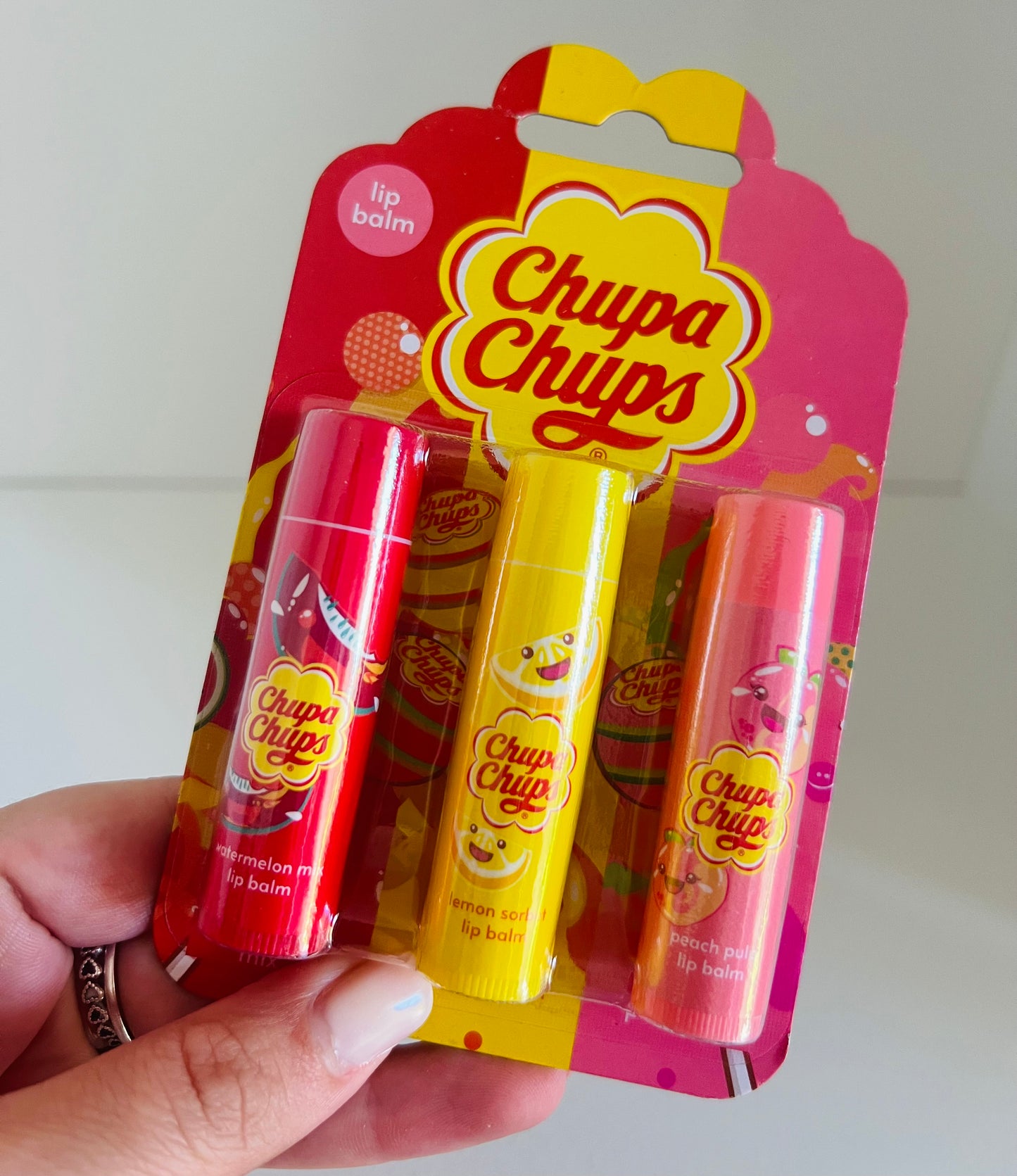 TRIO LIP BALM CHUPA CHUPS