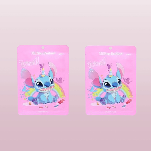 MASCHERA VISO STITCH UNICORNO
