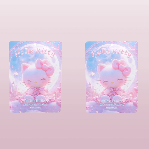 MASCHERA VISO HELLO KITTY LUNA