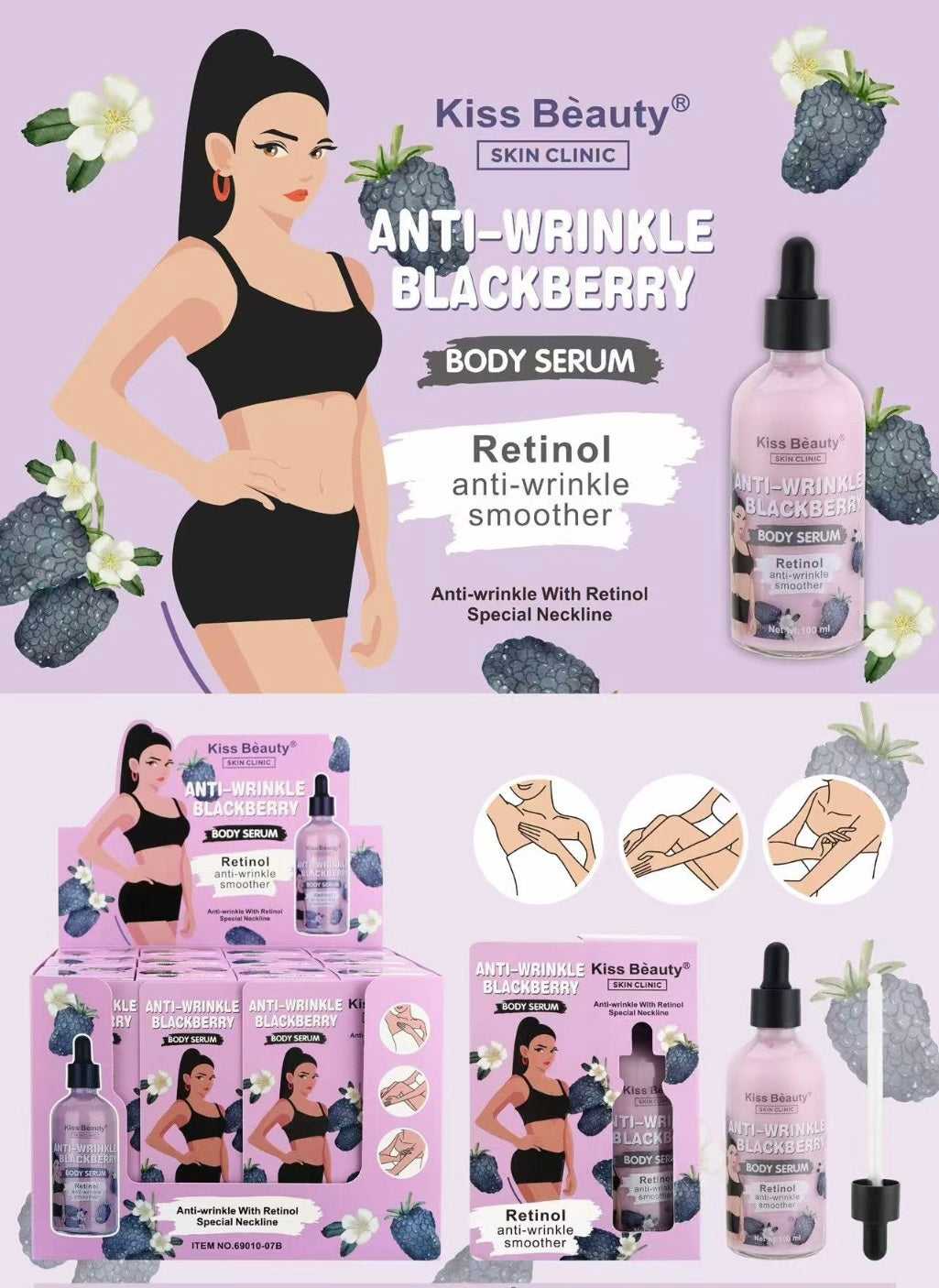 SIERO CORPO DUPE THE FRUIT COMPANY VARIE FRAGRANZE