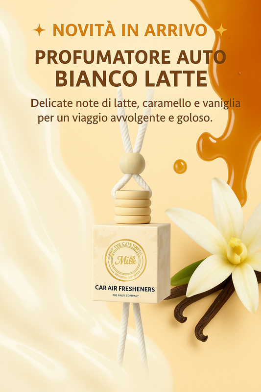 PROFUMATORE AUTO BIANCO LATTE