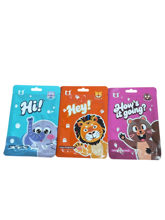 Maschere viso Animals