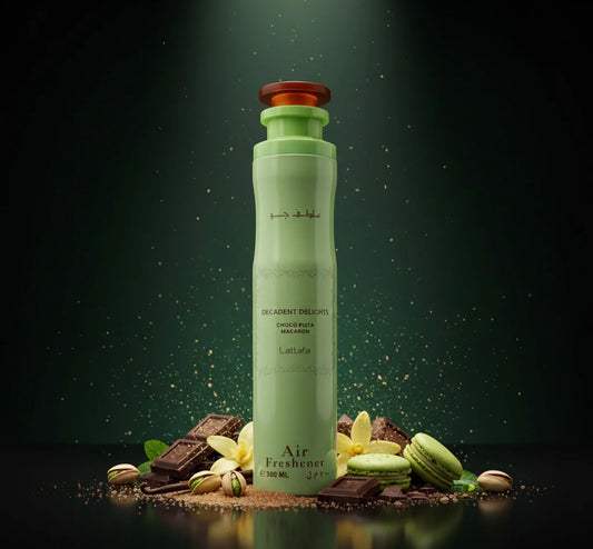 LATTAFA - Decadent Delights Macaron - Choco Pistacchio- Profumatore Ambiente 300ml