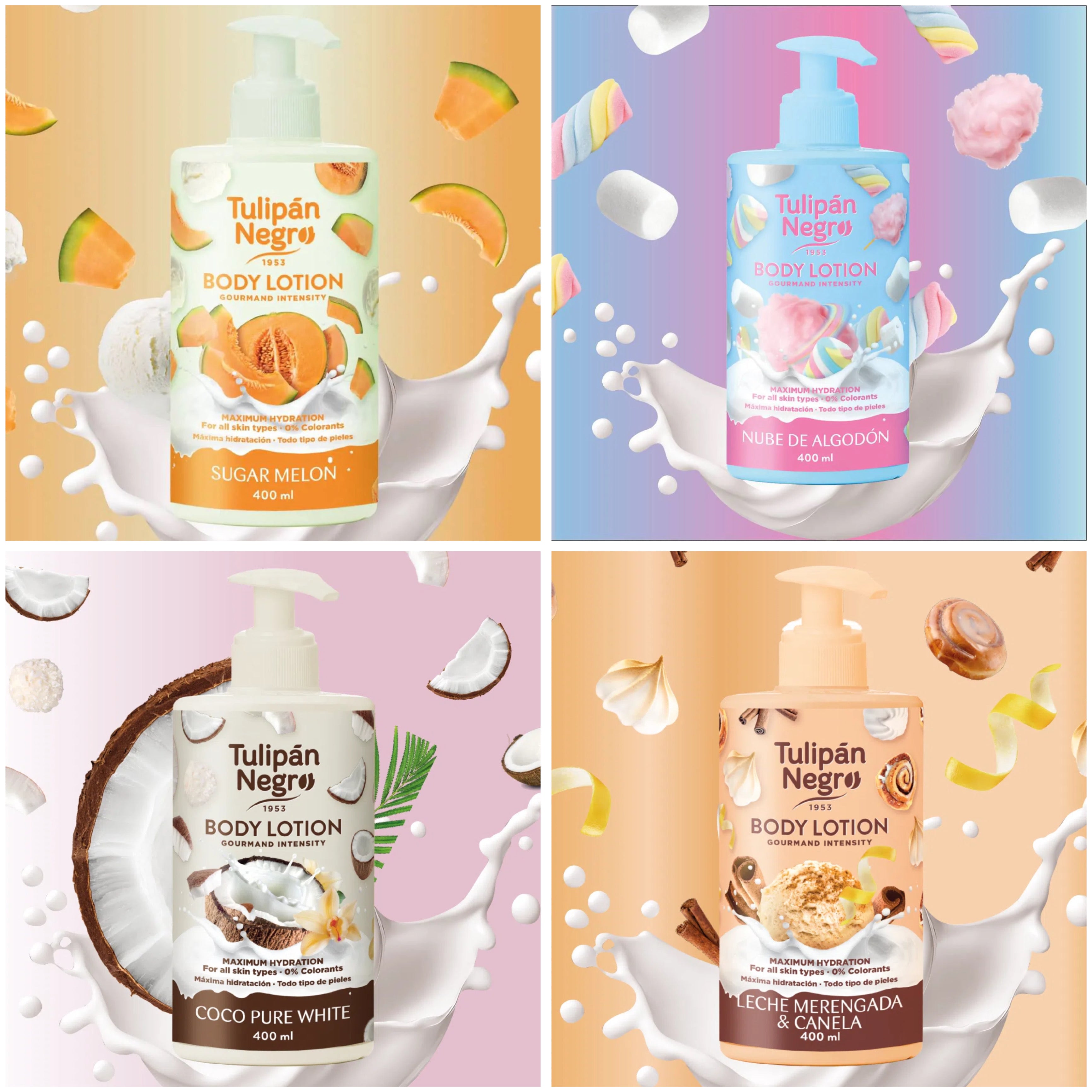 TULIPAN CREME CORPO NEW COLLECTION
