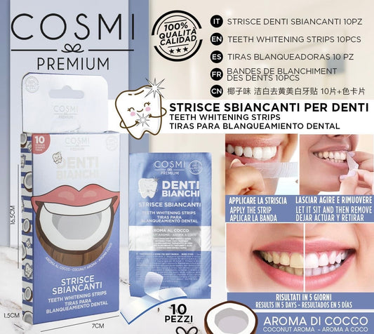 COSMI - Strisce Sbiancanti vari gusti 10pcs