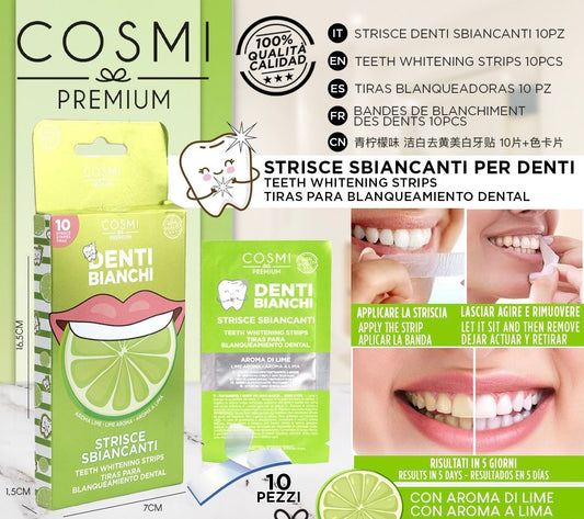 COSMI - Strisce Sbiancanti vari gusti 10pcs