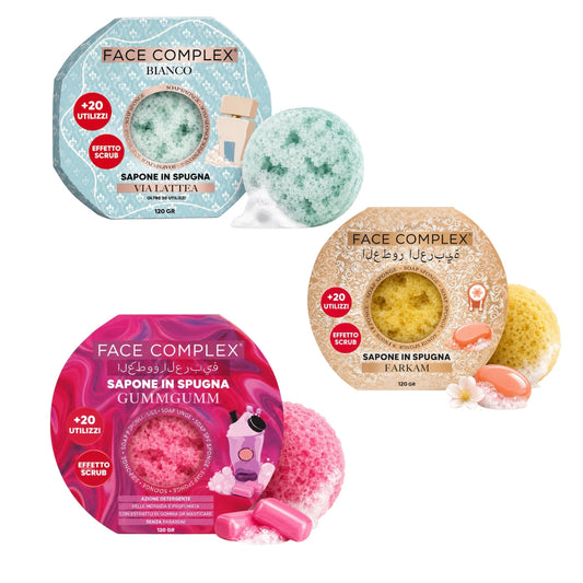 FACE COMPLEX - Spugne Sapone Scrub