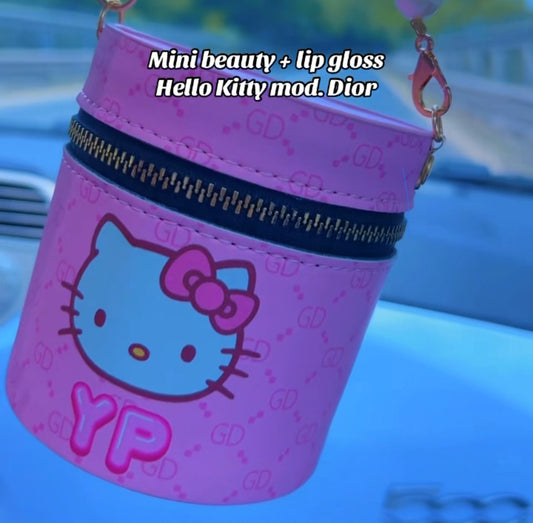 MINI BEAUTY HELLO KITTY + 20 LIP GLOSS