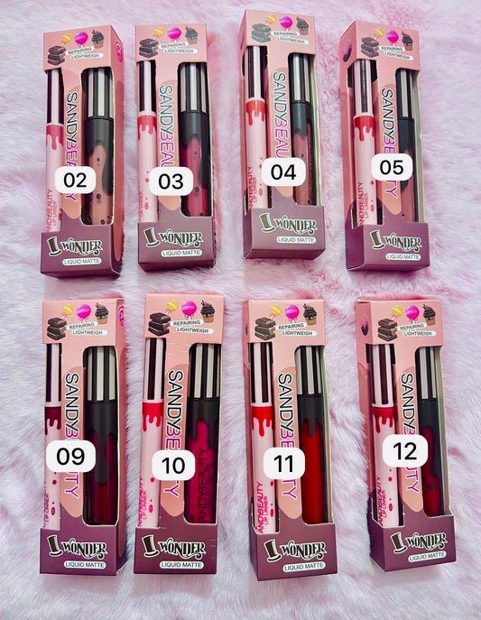 COMBO CIOCCOLATO MATITA LABBRA + TINTA LABBRA