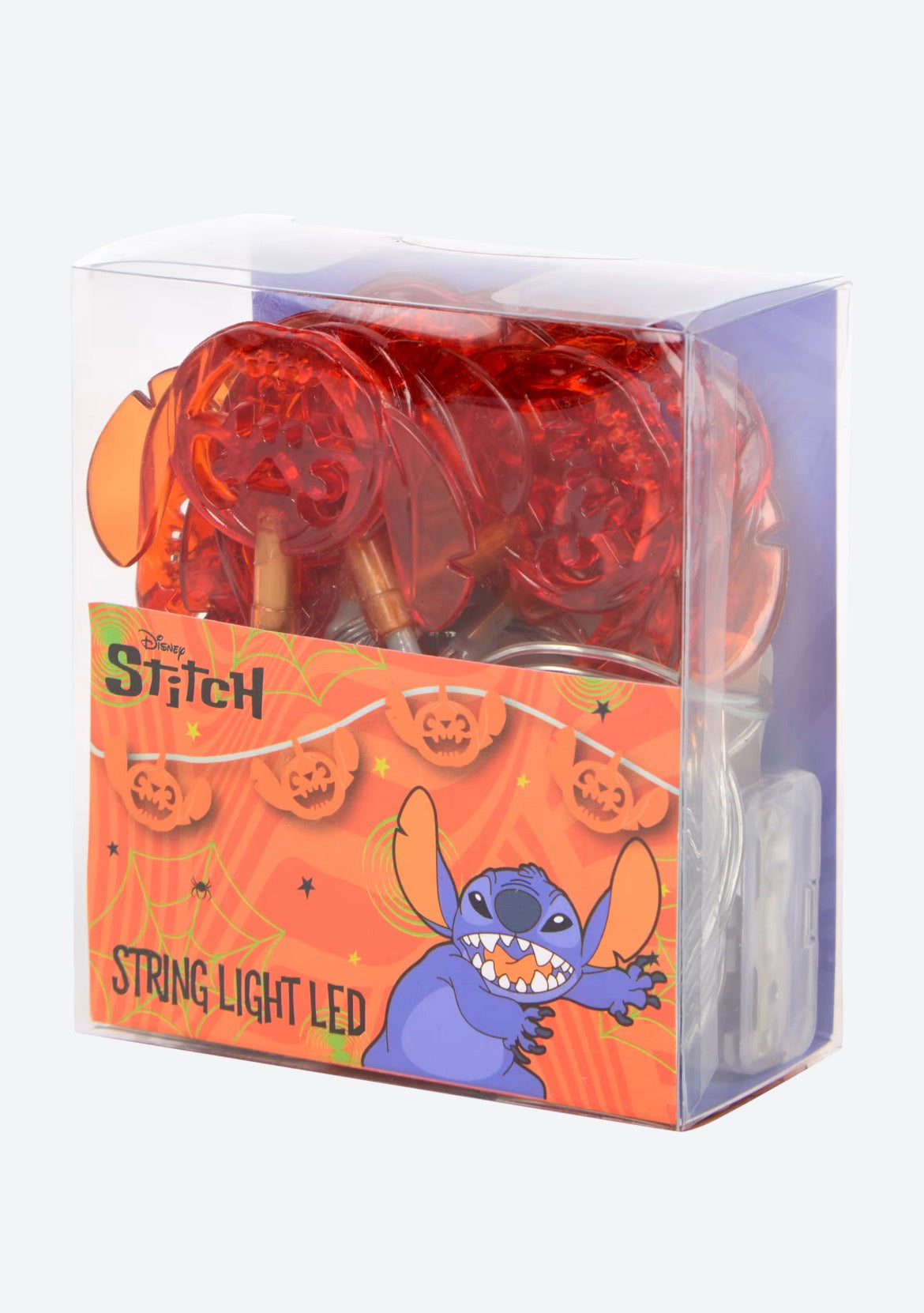 GHIRLANDA LUMINOSA STITCH HALLOWEEN