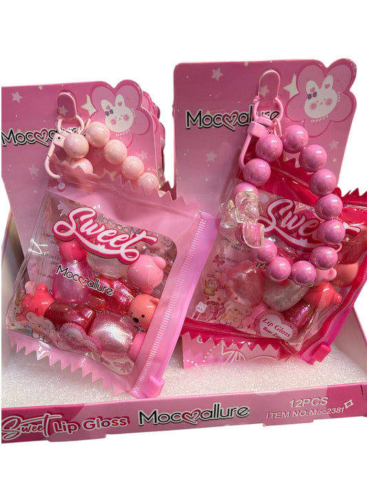 CANDY LIP GLOSS CON PORTACHIAVI