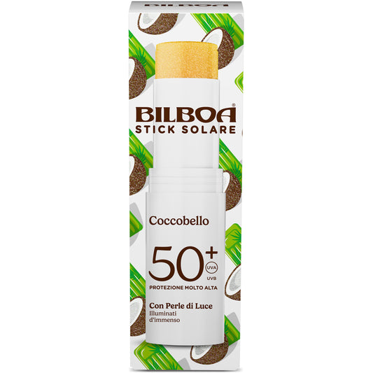 BILBOA - Stick Solare Coccobello con Perle di Luce 50+