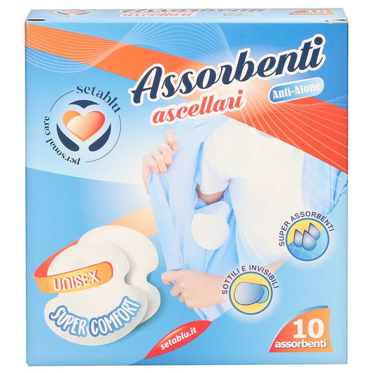 SETABLU - Assorbenti Ascellari Anti-Alone 10pcs