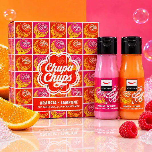 AQUOLINA X CHUPA CHUPS - Cofanetto Bagnodoccia 2X125ml
