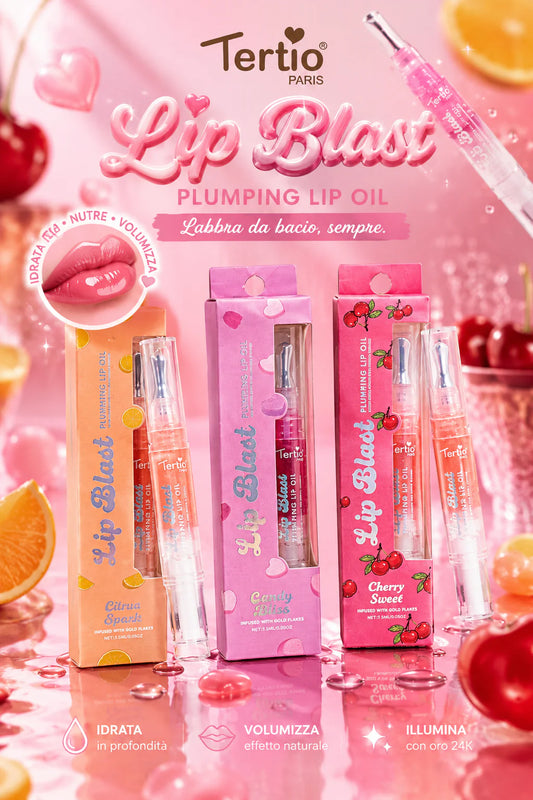 TERTIO - Lip Blast Plumping Lip Oil