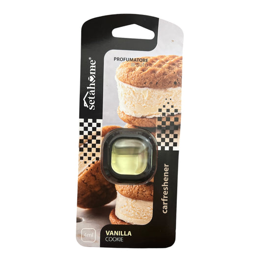 SETAHOME - Profumatore Auto Gelato Biscotto alla Vaniglia
