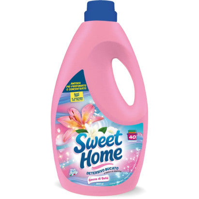 SWEET HOME - Detersivo Lavatrice Gocce di Seta 2LT