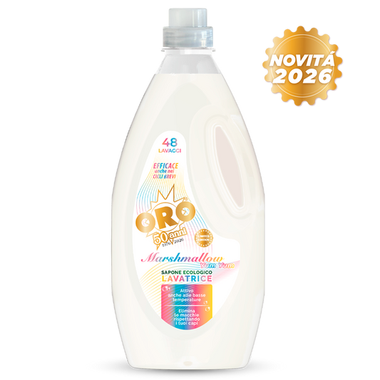ORO - Detersivo Lavatrice Marshmallow YumYum 2.2LT