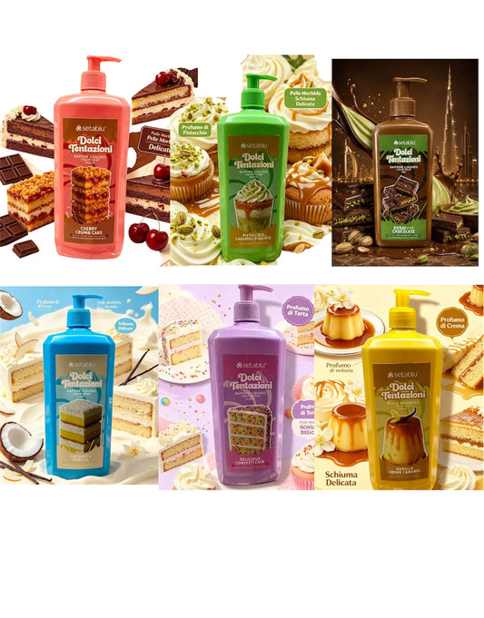 SETABLU - Sapone Liquido 1LT - varie fragranze