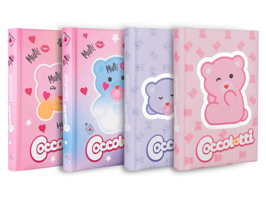 COCCOLOTTI - DIARIO SCUOLA 12 MESI + STICKERS