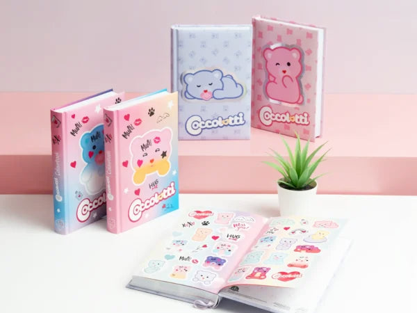 COCCOLOTTI - DIARIO SCUOLA 12 MESI + STICKERS