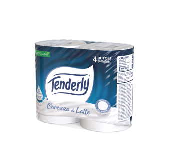TENDERLY CAREZZA DI LATTE 4 ROTOLI