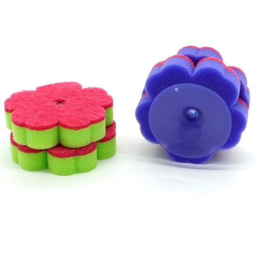 SET 4 SPUGNE CON VENTOSA