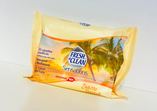 FRESH E CLEAN SALVIETTINE BREZZA TROPICALE 20PZ