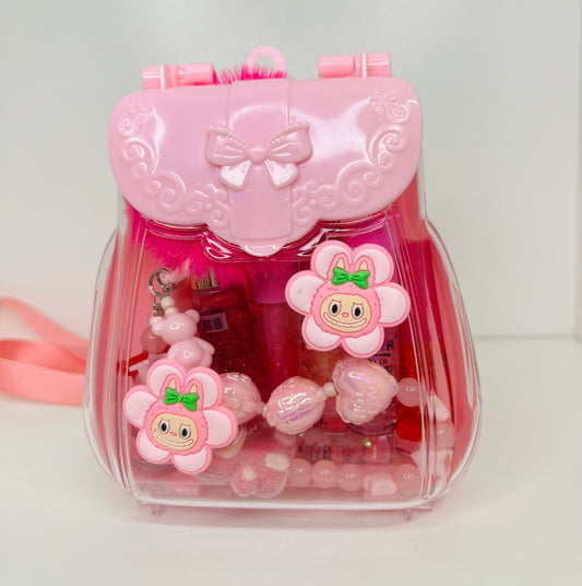 ZAINETTO BUBU CON GLOSS E PORTACHIAVI