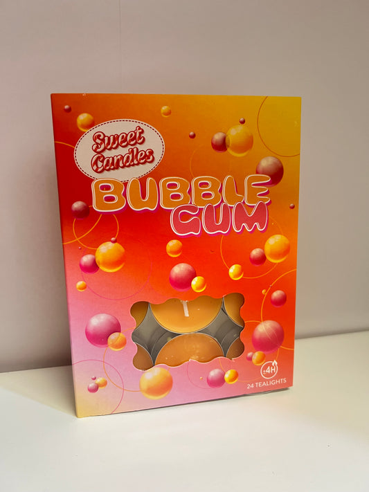 CANDELE BUBBLE GUM 24PCS