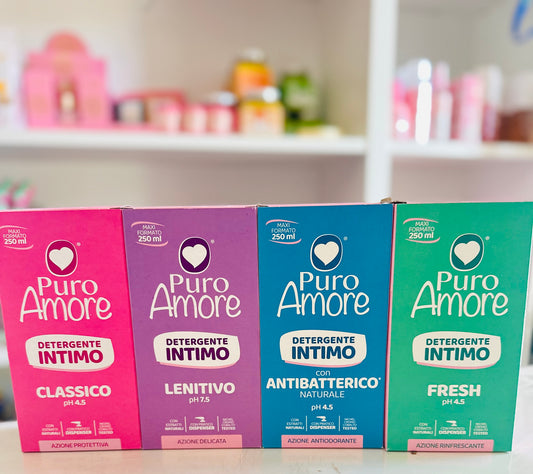 DETERGENTE INTIMO PURO AMORE CON DISPENSER