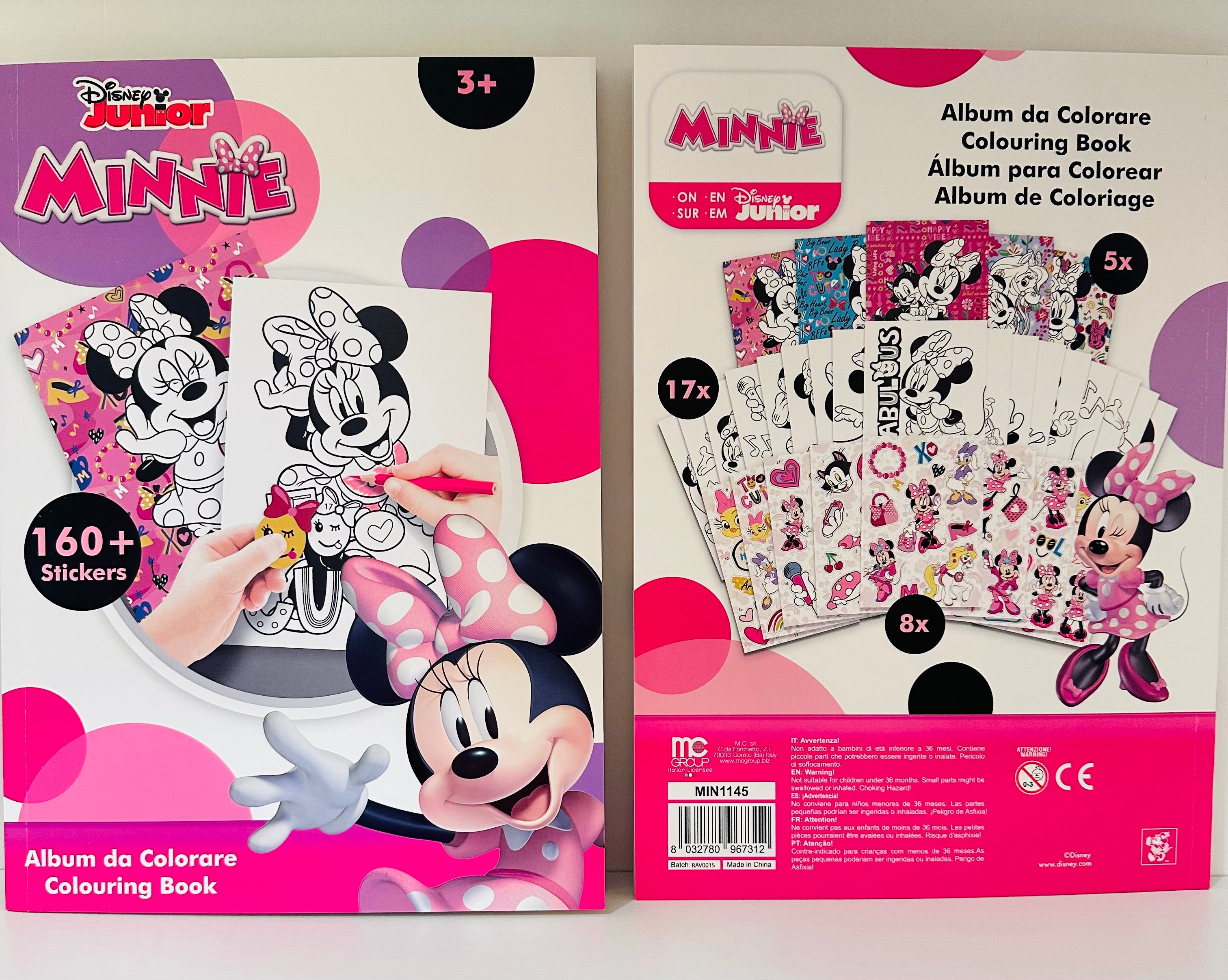 ALBUM DA COLORARE MINNIE