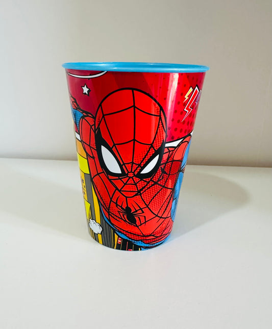 BICCHIERE IN PLASTICA SPIDERMAN