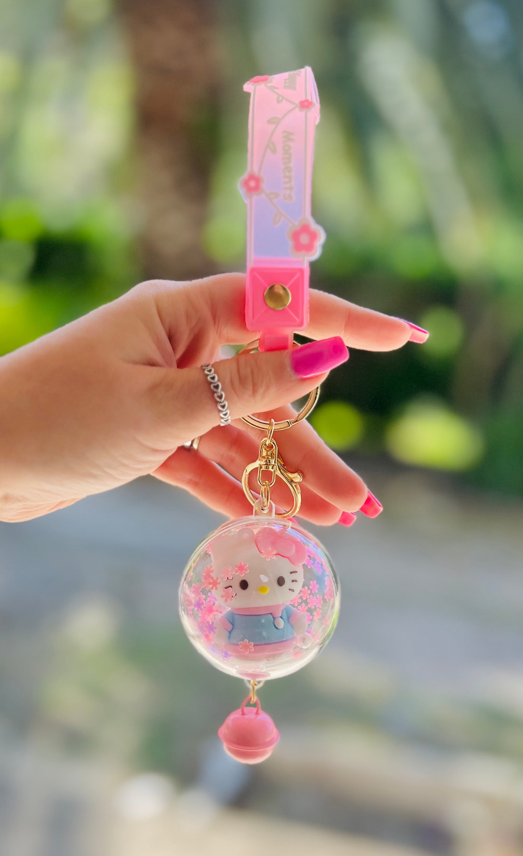 PORTACHIAVE PALLINA HELLO KITTY