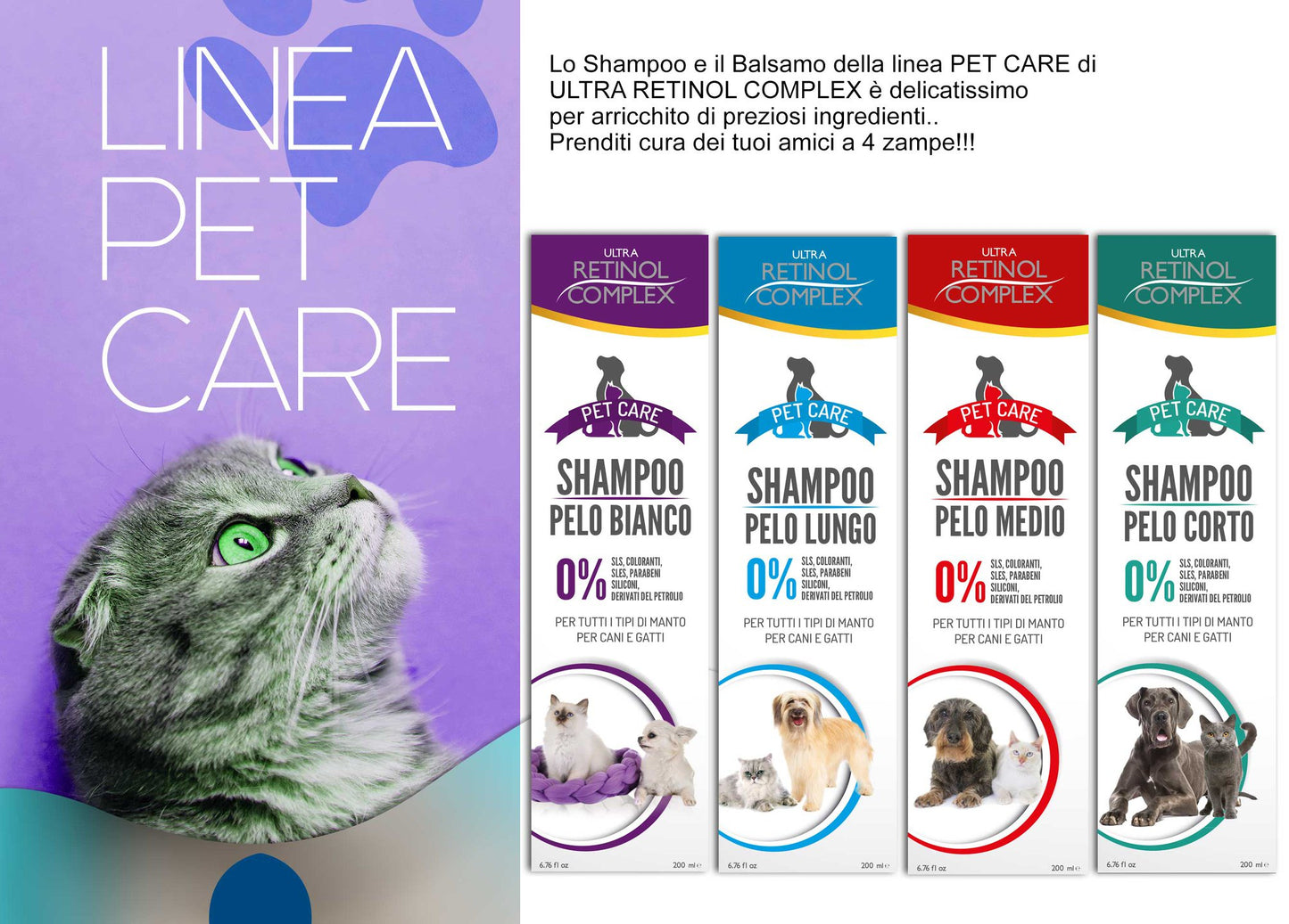 LINEA PET CARE RETINOL COMPLEX