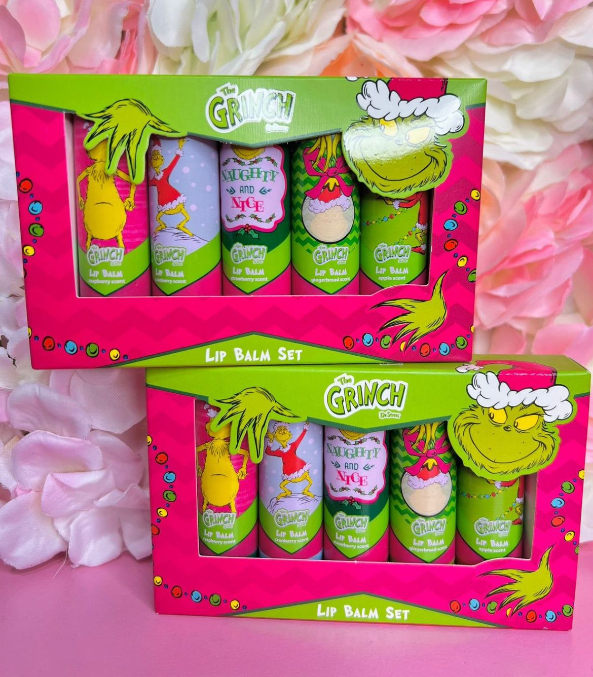 SET 5 LIP BALM GRINCH