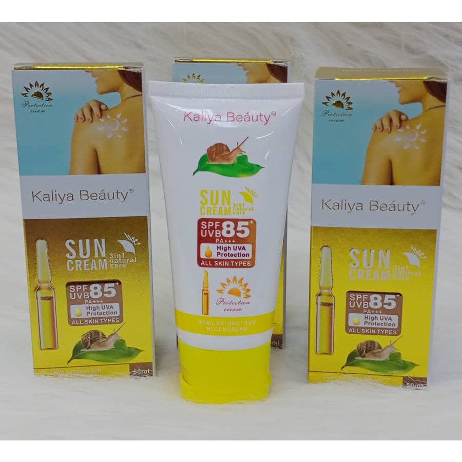 CREMA SOLARE BAVA DI LUMACA SPF 85+