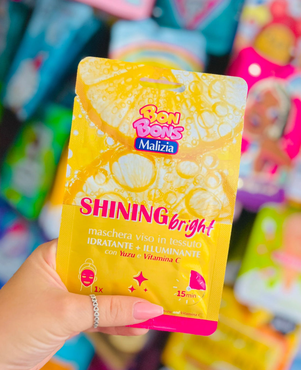 MASCHERA VISO BON BONS YUZU E VITAMINA C