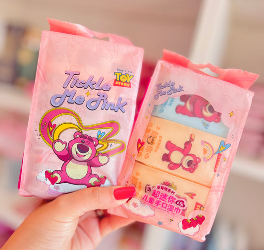 CONFEZIONE 6 PACCHETTI DI SALVIETTINE MULTIUSO ORSO LOTSO