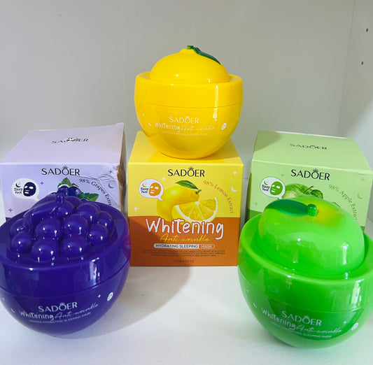 MASCHERA VISO NOTTE ALLA FRUTTA