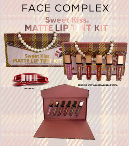FACE COMPLEX SWEET KISS 6 TINTE MATTE DUPE DIOR