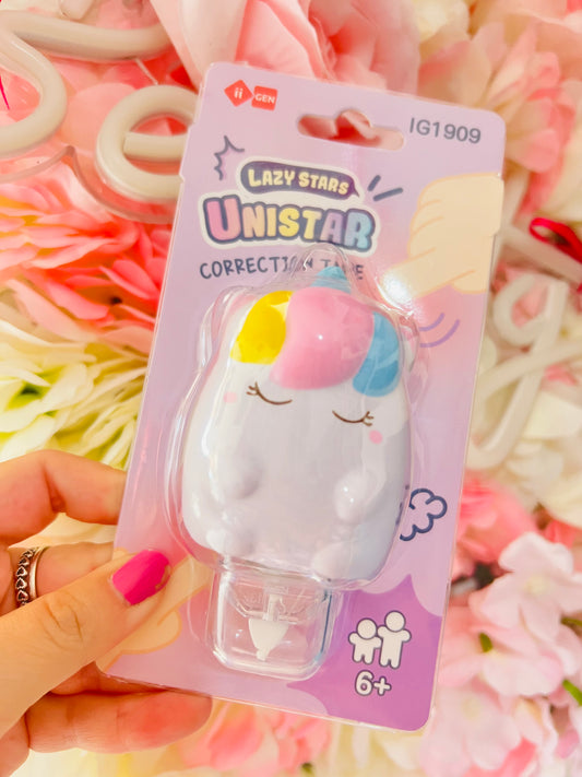CORRETTORE A RULLO CON SQUISHY UNICORNO